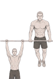 MyBodyWeight workout card — Muscle-Up